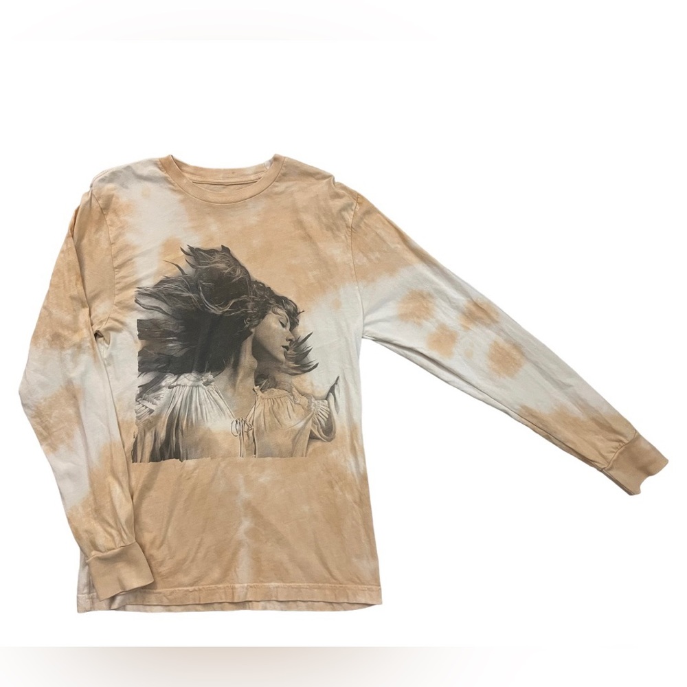 Taylor Swift Limited RARE Fearless Album Cover Tie Dye Shirt Small SOLD OUT